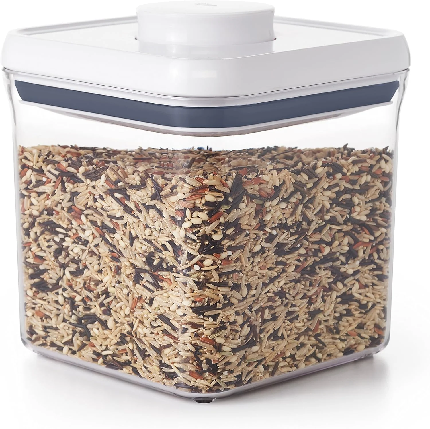 ظرف نگهداری مواد غذایی درب فشاری OXO Good Grips مدل POP - ظرف نگهداری مواد غذایی 2.4 کوارت - شکر 1071399UK ظرف نگهداری مواد غذایی درب فشاری OXO Good Grips مدل POP - ظرف نگهداری مواد غذایی 2.4 کوارت - شکر 1071399UK