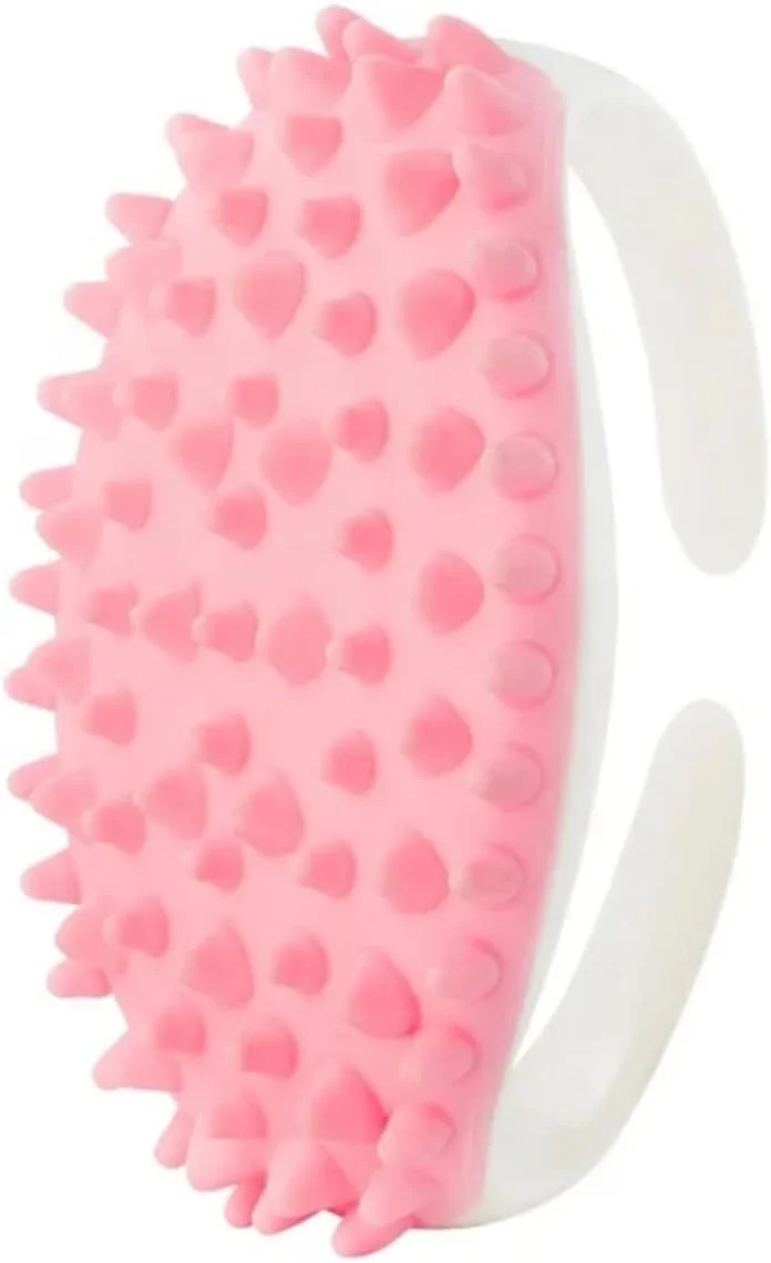 برس ماساژ سیلیکونی DOCOCO، پخش کننده روغن و کرم مریدین، ضد آب و جداشدنی مناسب برای استفاده در منزل، سالن و اسپا، برای کمر، بازو، پا و ضد سلولیت