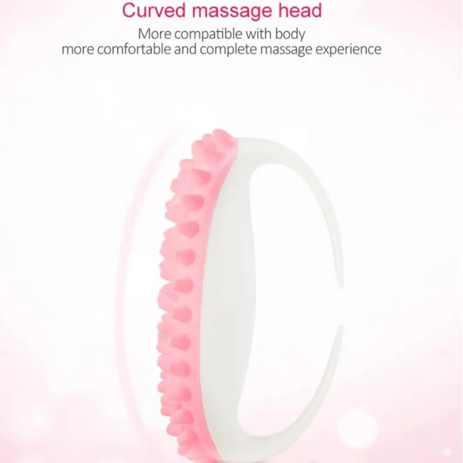 برس ماساژ سیلیکونی DOCOCO، پخش کننده روغن و کرم مریدین، ضد آب و جداشدنی مناسب برای استفاده در منزل، سالن و اسپا، برای کمر، بازو، پا و ضد سلولیت