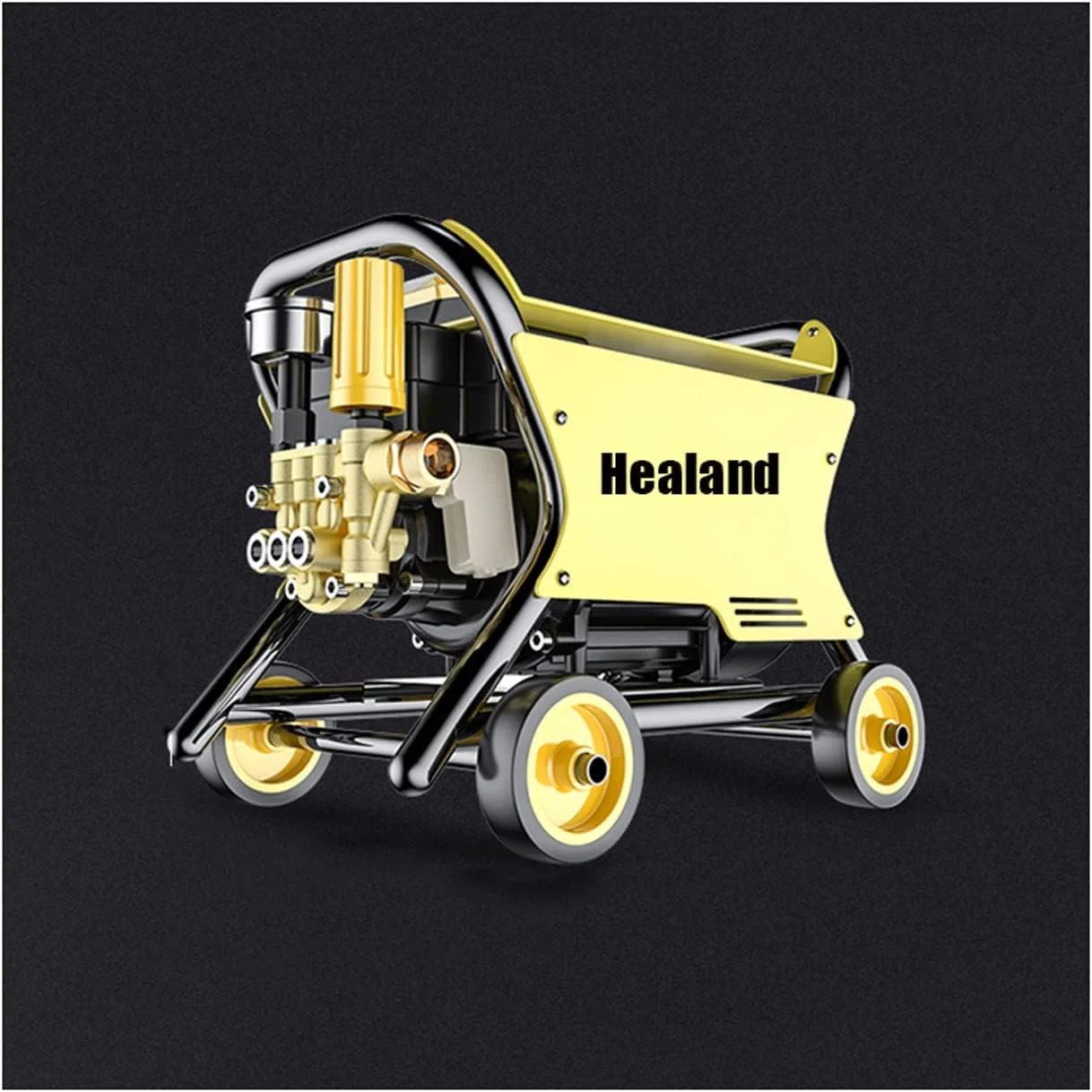 کارواش پرتابل 130 بار GHQERTY، دستگاه شستشوی فشار قوی با فوم گان، ژنراتور فوم شستشوی اتوماتیک، ابزار تمیز کننده پمپ آب، A