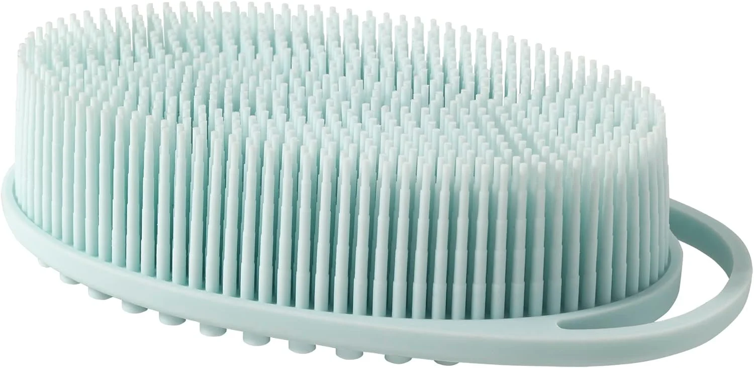 لیف سیلیکونی بدن لایه بردار پریمیوم فریمن، استفاده آسان، ماندگاری بالا، پاکسازی عمیق پوست، بهتر از لیف های لوفا، مناسب برای آقایان و بانوان، بهداشتی، بدون تست حیوانی و وگان، 1 عدد