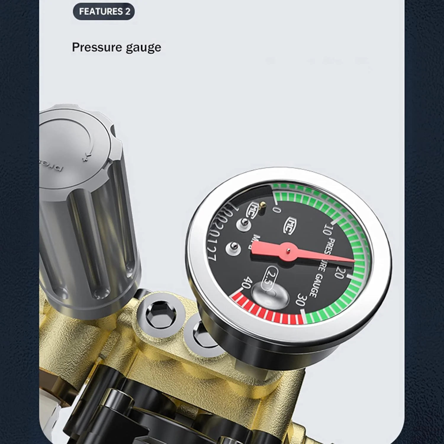 کارواش پرتابل 130 بار GHQERTY، دستگاه شستشوی فشار قوی با فوم گان، ژنراتور فوم شستشوی اتوماتیک، ابزار تمیز کننده پمپ آب، A