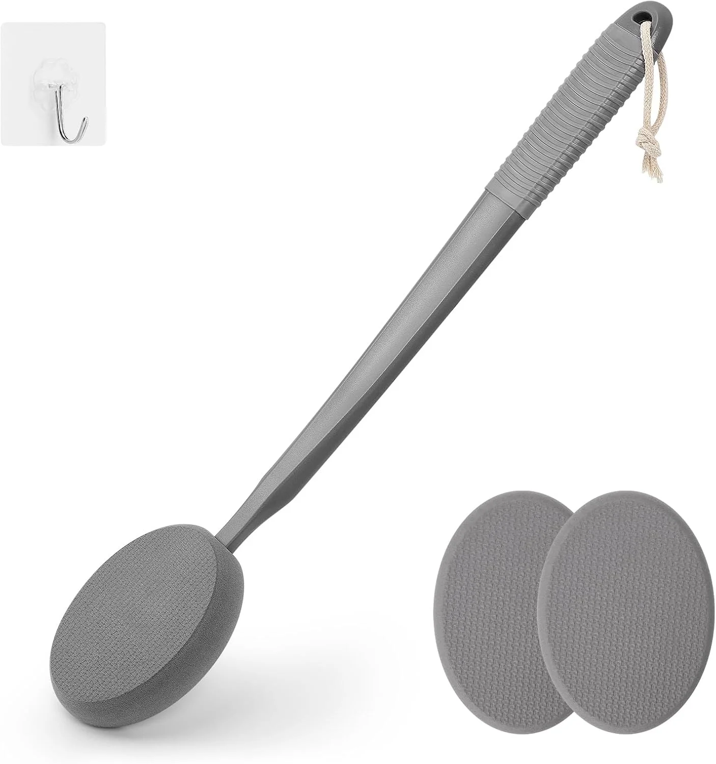 لوسیون اپلیکاتور دسته بلند 19 اینچی FY&XZH برای پوشش آسان پشت و پا (خاکستری)