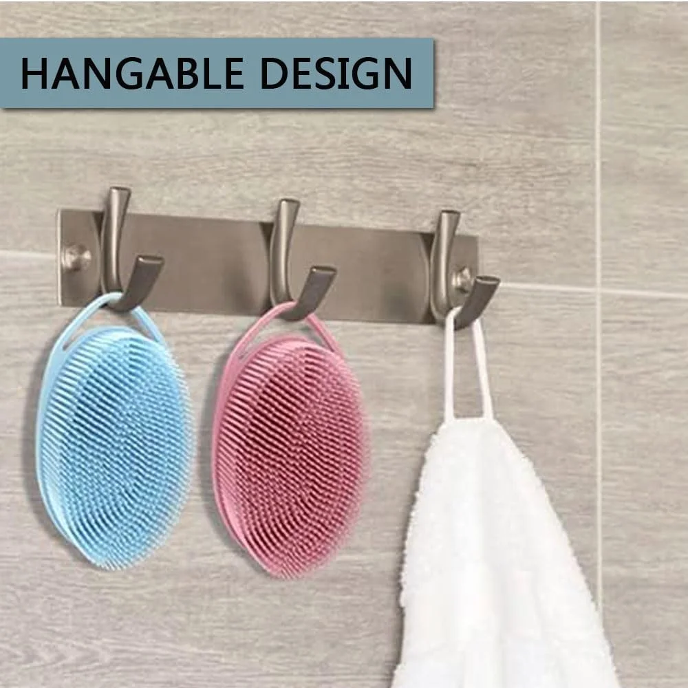 هوتو، بسته 2 عددی اسکرابر سیلیکونی بدن، اسکرابر لایه بردار بدن، لیف سیلیکونی نرم، اسکرابر بدن، تمیز و بهداشتی، کف کننده سریع، مناسب برای زنان و مردان با انواع پوست هوتو، بسته 2 عددی اسکرابر سیلیکونی بدن، اسکرابر لایه بردار بدن، لیف سیلیکونی نرم، اسکرابر بدن، تمیز و بهداشتی، کف کننده سریع، مناسب برای زنان و مردان با انواع پوست