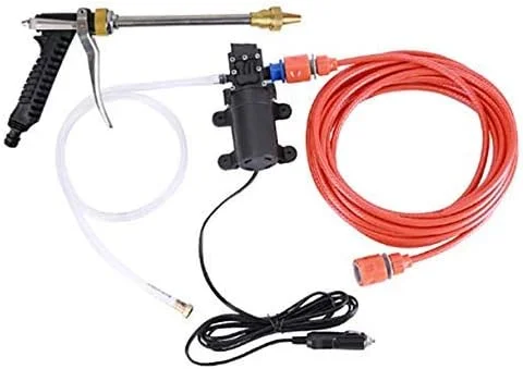 High Pressure Portable 12v 72w Truck Car Washer Washing Gun Water Pump Auto Wash Clean Machine