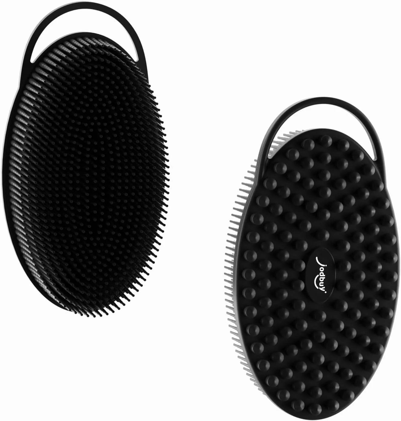 جودبای بسته 2 عددی اسکرابر سیلیکونی بدن، اسکرابر بدن با گرید غذایی برای آقایان و بانوان، لوفه سیلیکونی لایه بردار برای پوست حساس، هدیه جوراب کریسمس برای آقایان و بانوان - محبوب ترین هدایای کریسمس