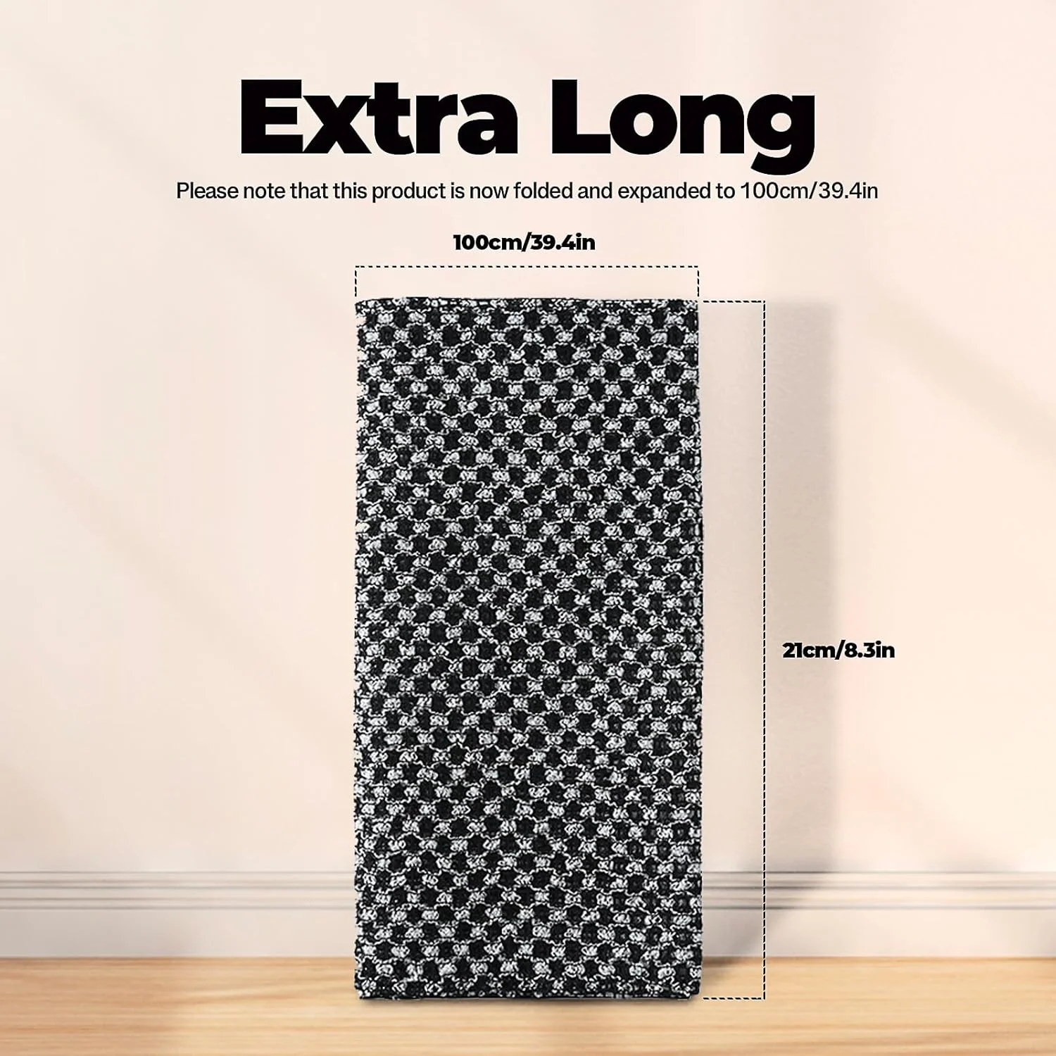 دو عدد حوله لایه بردار ژاپنی، حوله حمام لایه بردار، لیف لایه بردار فوق العاده بلند برای مردان و زنان، اسکرابر بدن لایه بردار برای تمیز کردن و اسپا