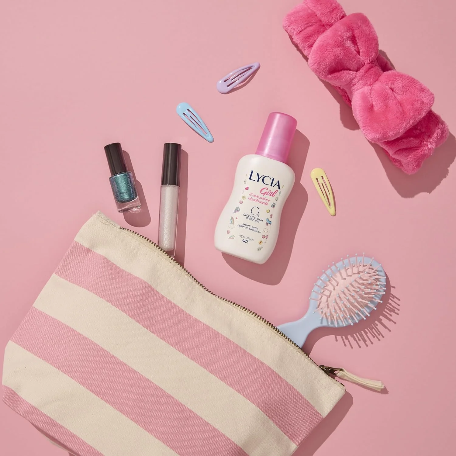 لیسیا - مام خوشبو کننده بدن ویپو گرل مخصوص دختران، تست شده توسط متخصصین پوست تحت نظارت اطفال، 75 میلی لیتر لیسیا - مام خوشبو کننده بدن ویپو گرل مخصوص دختران، تست شده توسط متخصصین پوست تحت نظارت اطفال، 75 میلی لیتر