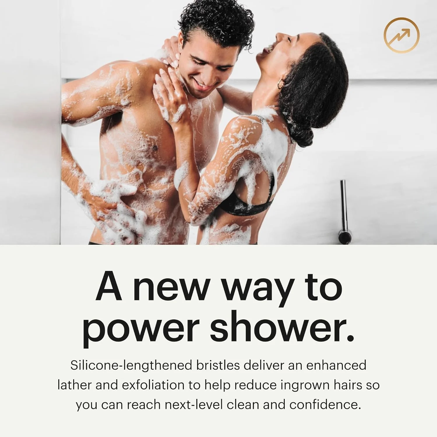 MANSCAPED ® The Body Buffer Premium Silicone Scrubber for Nourishing, Cleaning & Exfoliating Your Skin - Lather Boosting Bristles with Ergonomic No-Slip Handle, Long-Lasting & Easy to Clean (1-Pack) MANSCAPED ® The Body Buffer Premium Silicone Scrubber for Nourishing, Cleaning & Exfoliating Your Skin - Lather Boosting Bristles with Ergonomic No-Slip Handle, Long-Lasting & Easy to Clean (1-Pack)