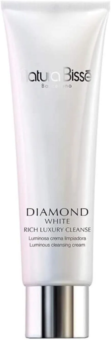 پاک کننده لوکس و غنی Diamond White Natura Bisse، ۱۰۰ میلی لیتر، طرح بوم سرمه ای/سفید