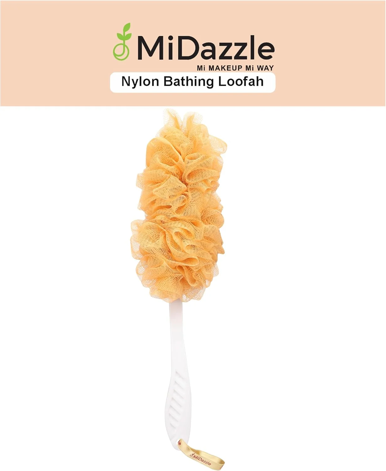 لیف اسفنجی حمام دسته دار امیدازل مناسب آقایان و بانوان (تک عددی، رنگ ممکن است متفاوت باشد)