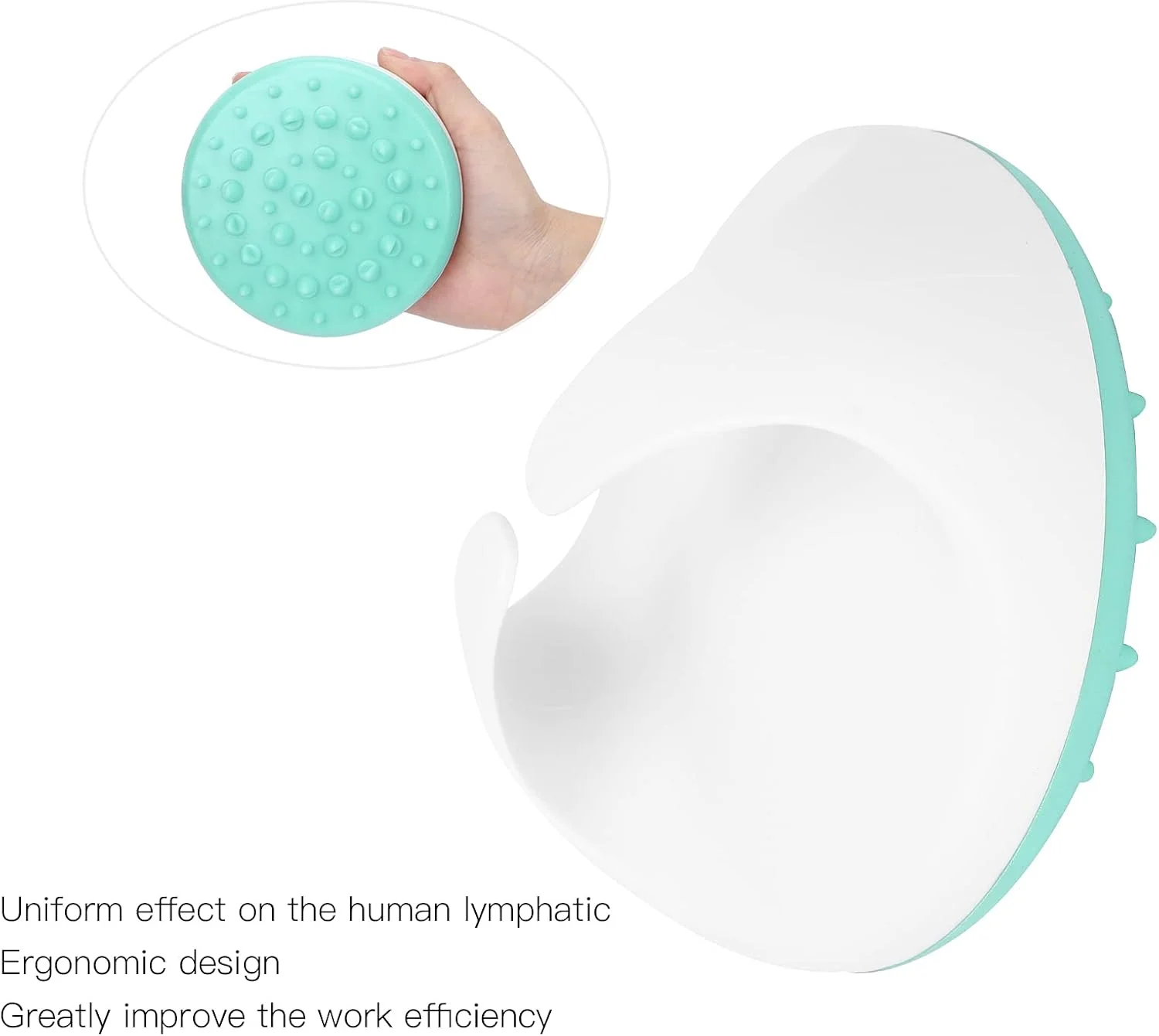 ماساژور ضد سلولیت Oasisgalore برای پوست صاف، اسکرابر دوش بدن برای برس حمام حذف سلولیت