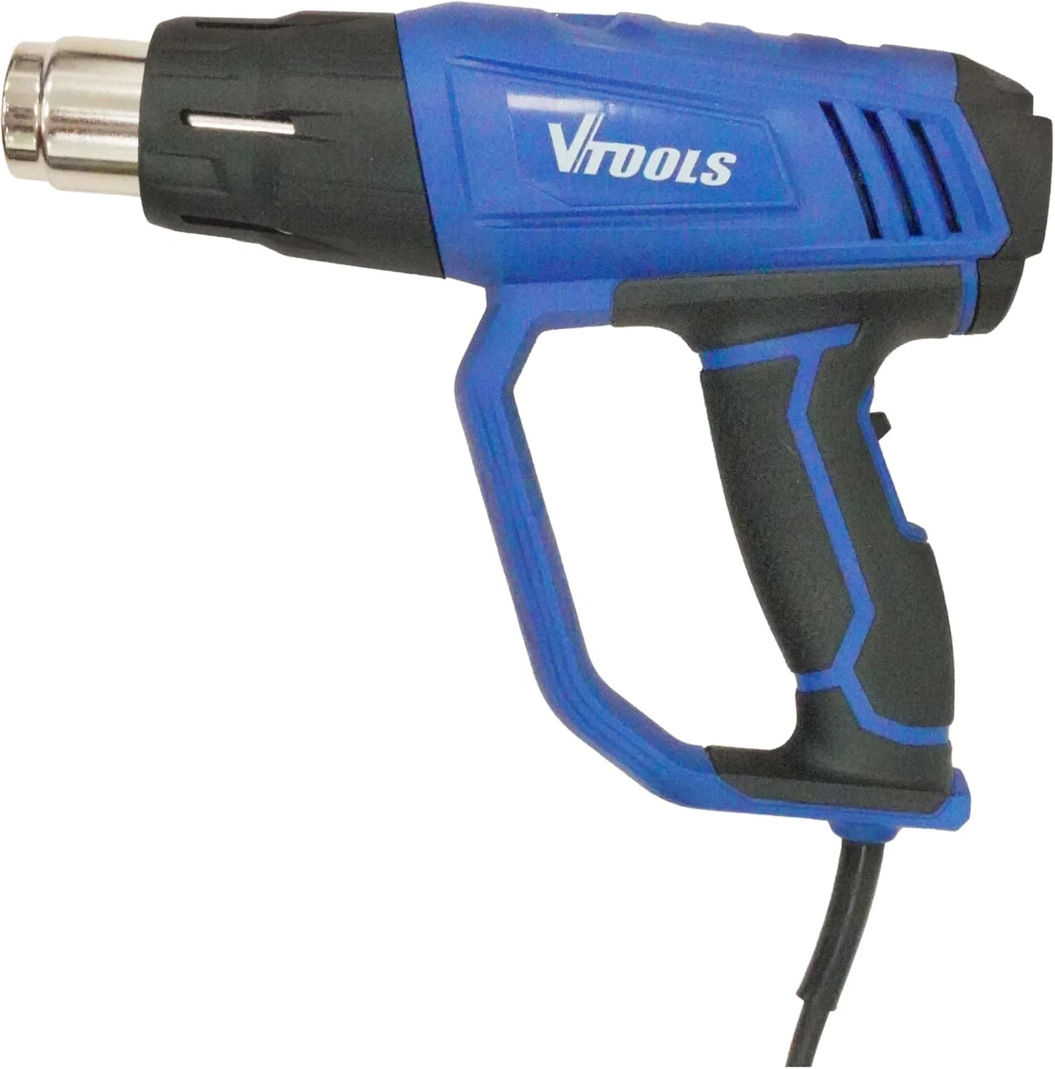تفنگ حرارتی 2000 وات VTOOLS با 6 عدد لوازم جانبی، تنظیمات دمای دوگانه، تفنگ هوای گرم برای شرینک کردن، رنگ زدایی، PVC، کاردستی، 350 درجه سانتیگراد - 600 درجه سانتیگراد قابل تنظیم، جریان هوای 300-500 لیتر در دقیقه، آبی، VT1113 تفنگ حرارتی 2000 وات VTOOLS با 6 عدد لوازم جانبی، تنظیمات دمای دوگانه، تفنگ هوای گرم برای شرینک کردن، رنگ زدایی، PVC، کاردستی، 350 درجه سانتیگراد - 600 درجه سانتیگراد قابل تنظیم، جریان هوای 300-500 لیتر در دقیقه، آبی، VT1113