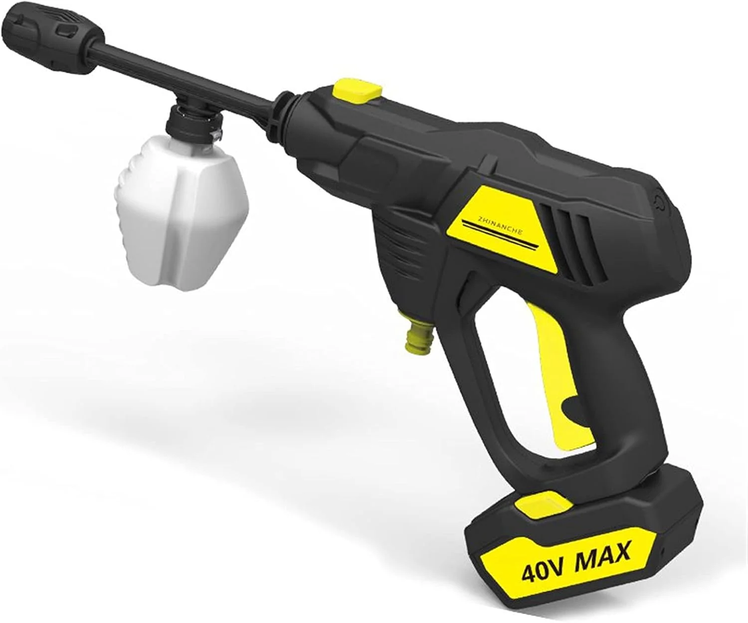 تفنگ آب پاش بی سیم ولتاژ بالا با باتری لیتیومی، کارواش، پمپ آب فشار قوی، دستگاه کارواش شارژی، تفنگ آب پاش کارواش، 40 ولت