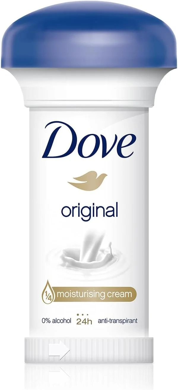 کرم ضد تعریق Dove Original، 50 میلی لیتر، بسته 12 عددی کرم ضد تعریق Dove Original، 50 میلی لیتر، بسته 12 عددی