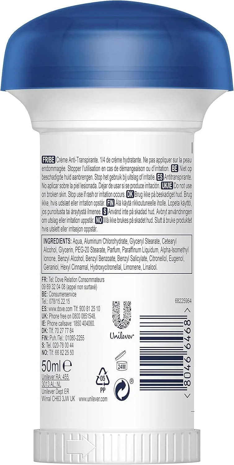 استیک دئودورانت کرمی Dove Original بسته 6 عددی 50 میلی لیتری استیک دئودورانت کرمی Dove Original بسته 6 عددی 50 میلی لیتری