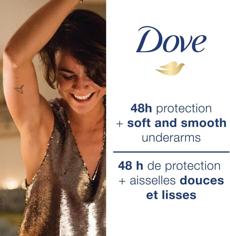 استیک ضد تعریق Dove Clinical Protection برای پوست حساس Cool Essentials محافظت ضد باکتریایی در برابر بو 45 گرم