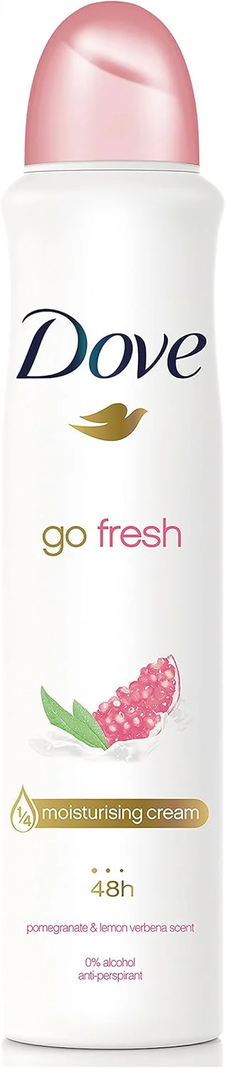 اسپری ضد تعریق زنانه داو مدل Go Fresh انار حجم 250 میلی لیتر - بسته 3 عددی