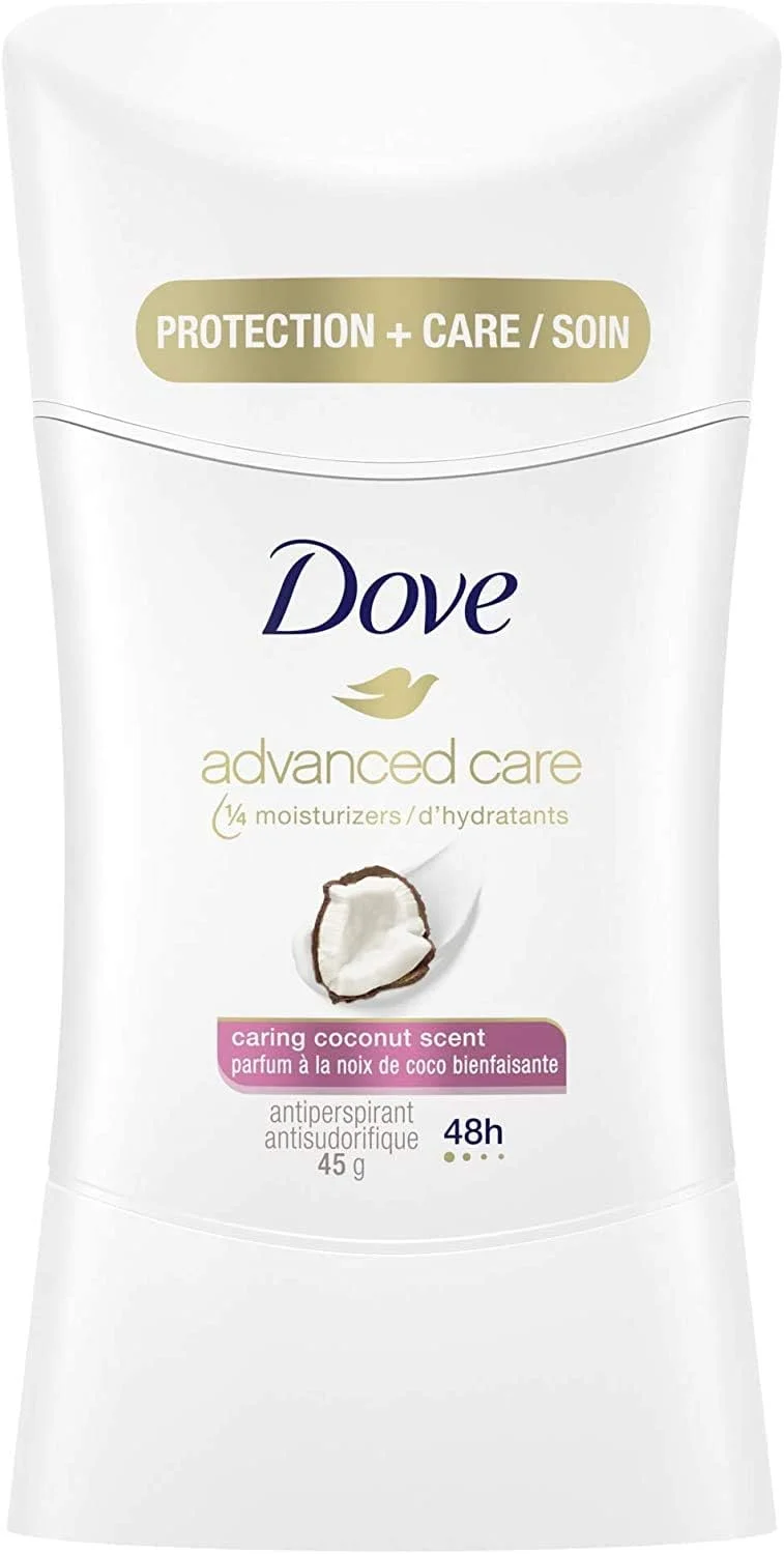 مام ضد تعریق داو Advanced Care با رایحه نارگیل، 45 گرم