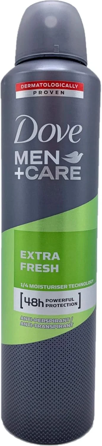 اسپری ضد تعریق مردانه Dove Men+Care Extra Fresh، 250 میلی لیتر، بسته 6 عددی