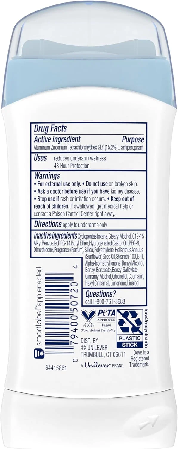 دئو دورانت ضد تعریق Dove Invisible Solids، پودری، 74 گرمی، بسته دوتایی دئو دورانت ضد تعریق Dove Invisible Solids، پودری، 74 گرمی، بسته دوتایی