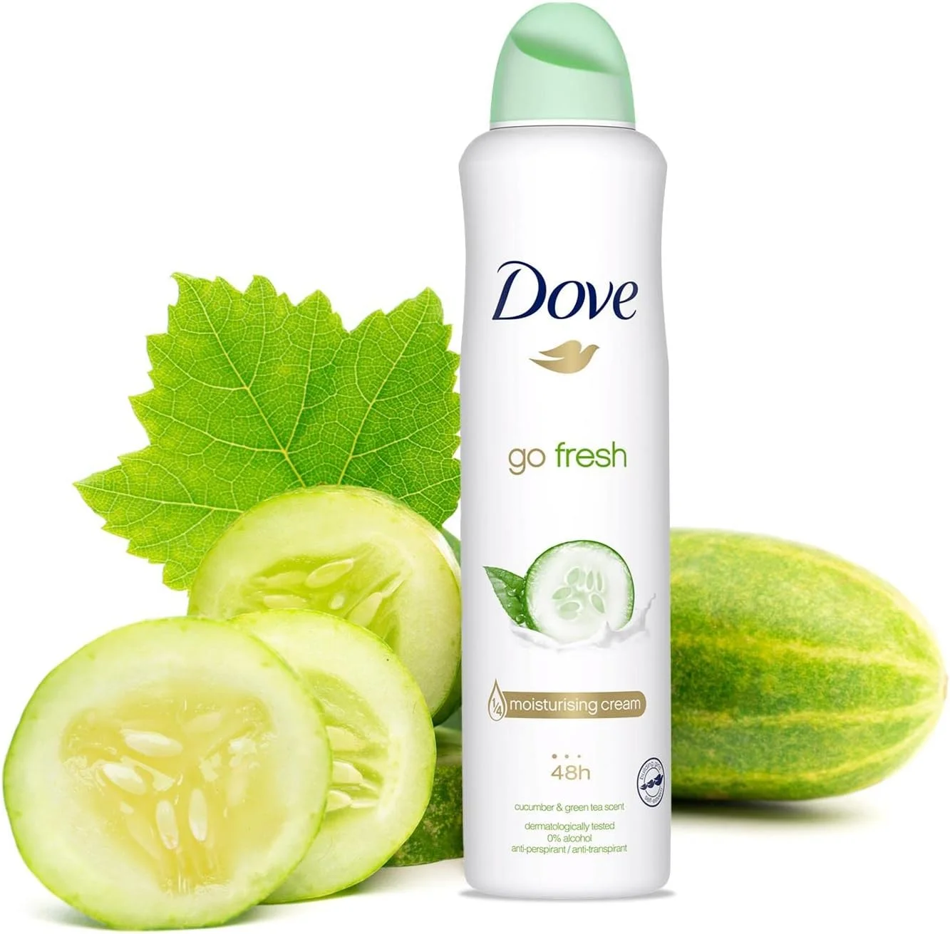 اسپری ضد تعریق زنانه داو Go Fresh با رایحه خیار، محافظت طولانی مدت در برابر تعریق و بوی بدن برای رایحه ای تمیز و تازه 250 میلی لیتر (بسته 3 عددی) اسپری ضد تعریق زنانه داو Go Fresh با رایحه خیار، محافظت طولانی مدت در برابر تعریق و بوی بدن برای رایحه ای تمیز و تازه 250 میلی لیتر (بسته 3 عددی)
