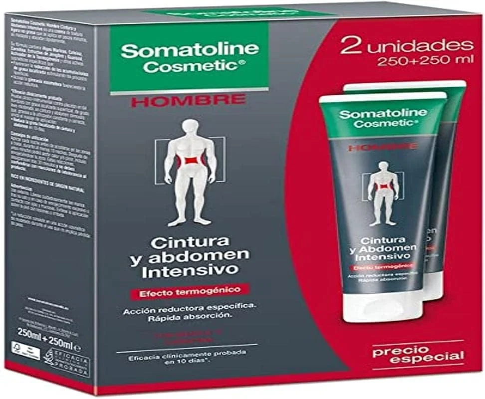 سومالین کازمتیک هومبر، کاهش دهنده فشرده دور کمر و شکم، بسته 2 عددی 250 میلی لیتری