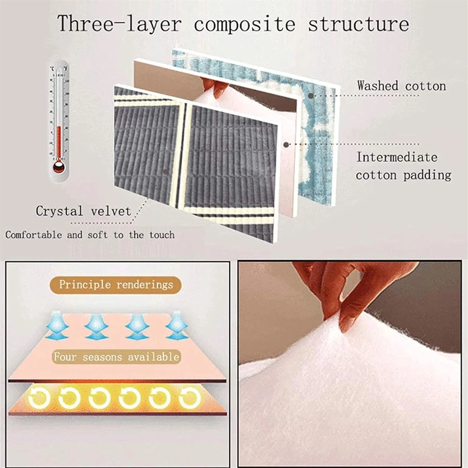 روتختی لحافی ZDmalt طرح دار 243 x 270 سانتی متر، نرم و سبک وزن، روتختی نخی مناسب برای 2 نفر - روتختی لحافی به همراه 2 روبالشتی - روتختی برای زیبایی و گرما، زرد کم رنگ روتختی لحافی ZDmalt طرح دار 243 x 270 سانتی متر، نرم و سبک وزن، روتختی نخی مناسب برای 2 نفر - روتختی لحافی به همراه 2 روبالشتی - روتختی برای زیبایی و گرما، زرد کم رنگ