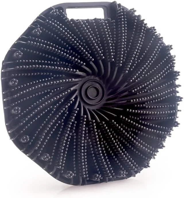 لیف سیلیکونی بدن Lonimia، برس لایه بردار حمام برای لایه برداری موثر و ماساژ ملایم، دسته ضد لغزش، مناسب برای مسافرت (مشکی)