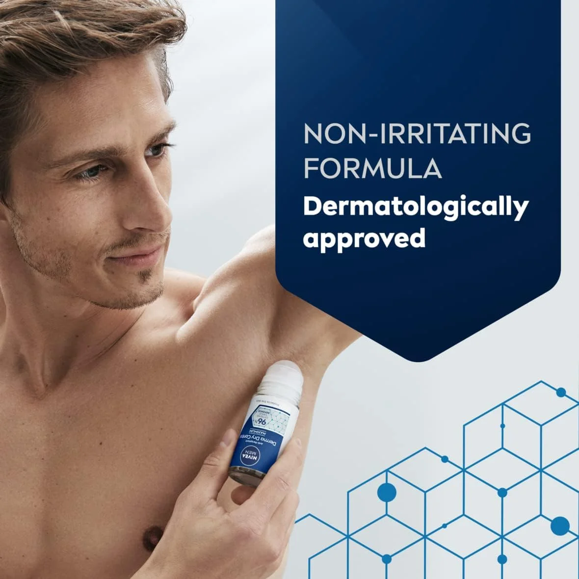 رول ضد تعریق مردانه نیوآ مدل Derma Dry Control با ماندگاری 96 ساعته (50 میلی لیتر)، دئودورانت قوی مردانه با محافظت از پوست و دفاع در برابر تعریق و بوی نامطبوع رول ضد تعریق مردانه نیوآ مدل Derma Dry Control با ماندگاری 96 ساعته (50 میلی لیتر)، دئودورانت قوی مردانه با محافظت از پوست و دفاع در برابر تعریق و بوی نامطبوع
