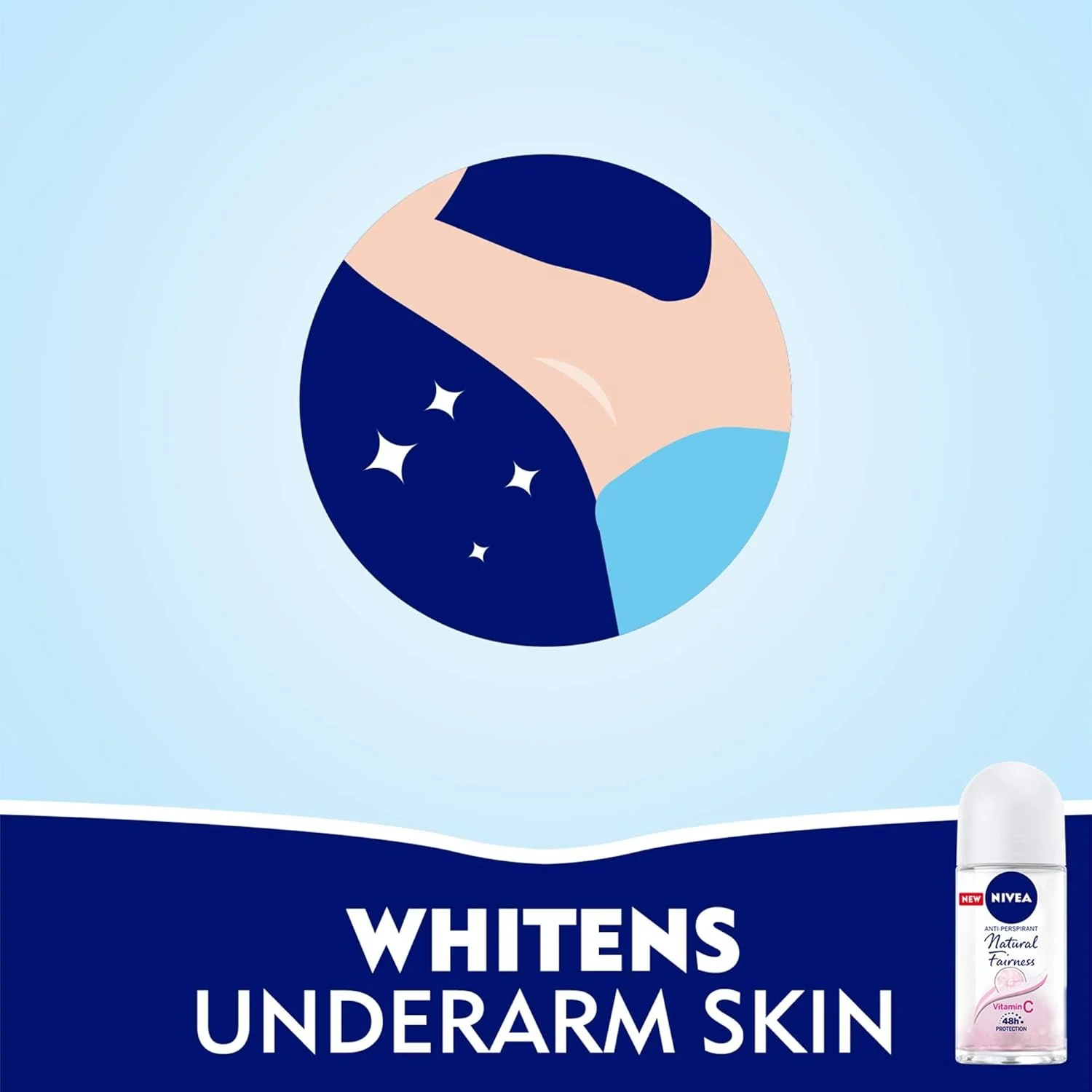 NIVEA Antiperspirant Roll-on for Women, 48h Protection, Natural Radiance, 2x50ml NIVEA Antiperspirant Roll-on for Women, 48h Protection, Natural Radiance, 2x50ml