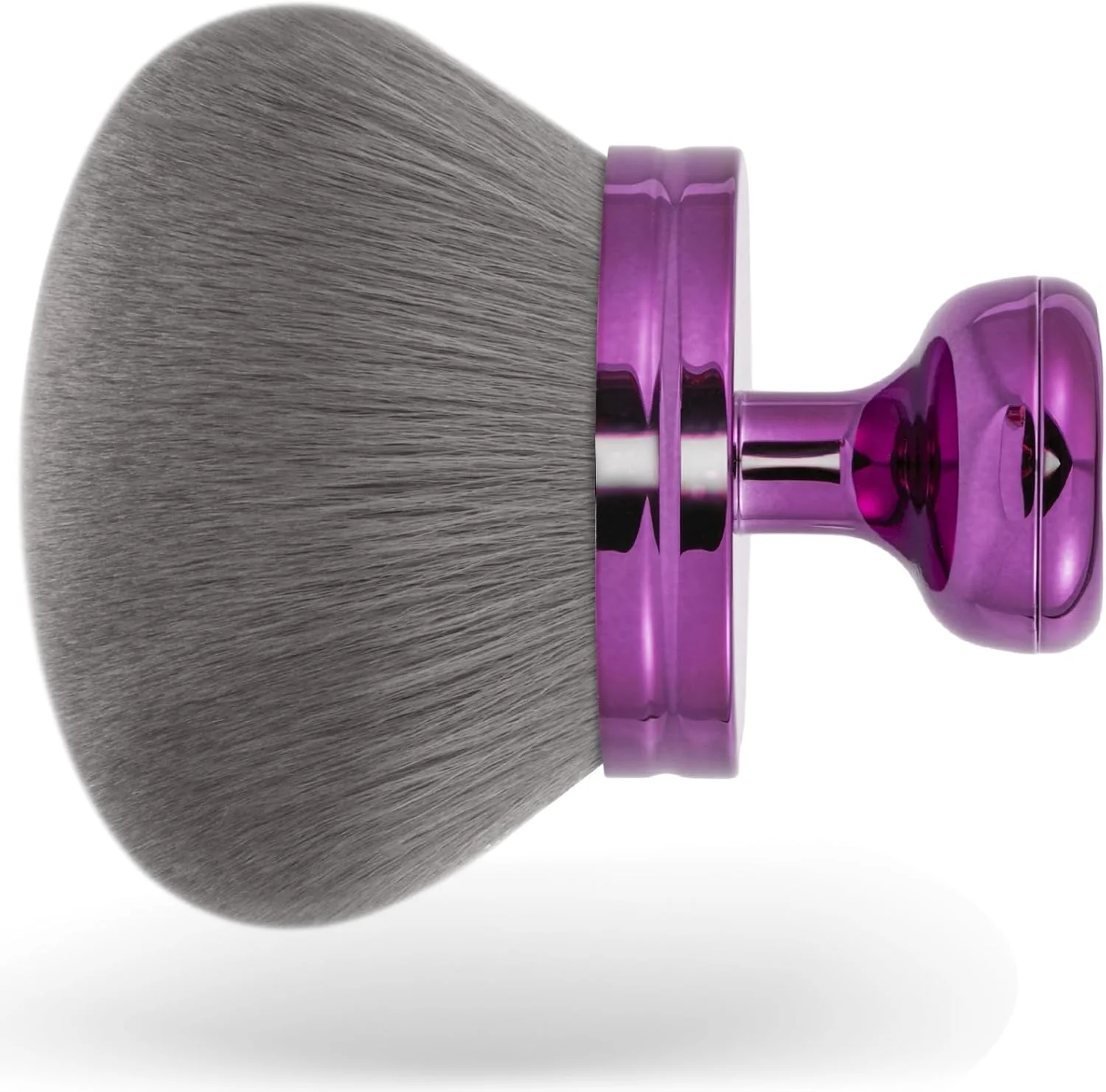 براش آرایشی بزرگ بدنه UNIMEIX برای ترکیب و محو کردن برنزه کننده خودکار، برس بدنه، اپلیکاتور ضد آفتاب با سر پهن 3.2 اینچی برای صورت، پاها، بدن، پودر، کرم و فونداسیون (بنفش)