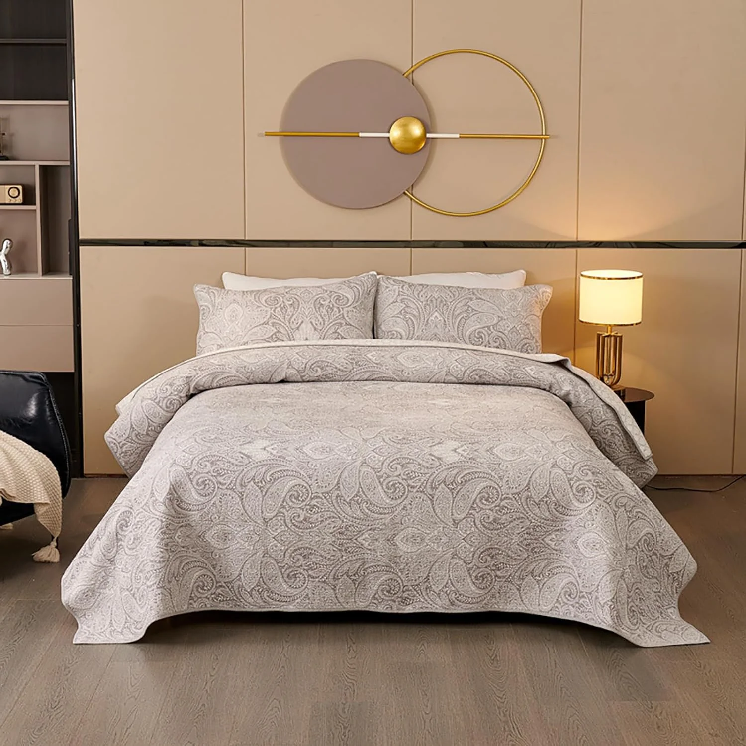 روتختی ای-یمنگ 230 در 250 سانتی متر به همراه 2 روبالشتی 48 در 74 سانتی متر، دو رو، روتختی با نگهداری آسان، پتوی مبل، روکش تخت، لحاف روتختی (خاکستری) روتختی ای-یمنگ 230 در 250 سانتی متر به همراه 2 روبالشتی 48 در 74 سانتی متر، دو رو، روتختی با نگهداری آسان، پتوی مبل، روکش تخت، لحاف روتختی (خاکستری)