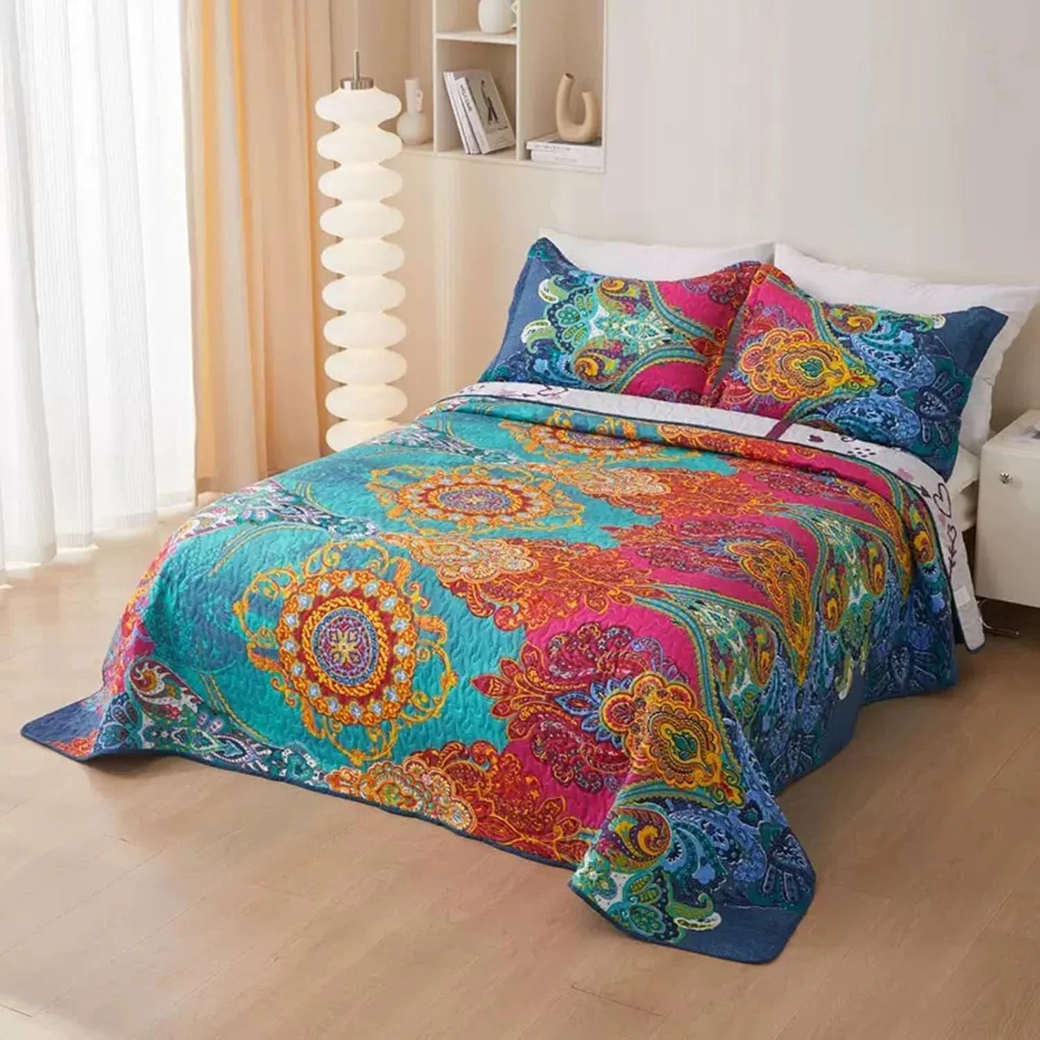 روتختی E-yimeng سایز 220 x 240 سانتی متر، روکش مبل، پتوی چند منظوره بوهو، مناسب به عنوان روتختی یا رو مبلی، لحاف سبک وزن نرم، طرح گل آفتابگردان (بدون روبالشی) روتختی E-yimeng سایز 220 x 240 سانتی متر، روکش مبل، پتوی چند منظوره بوهو، مناسب به عنوان روتختی یا رو مبلی، لحاف سبک وزن نرم، طرح گل آفتابگردان (بدون روبالشی)