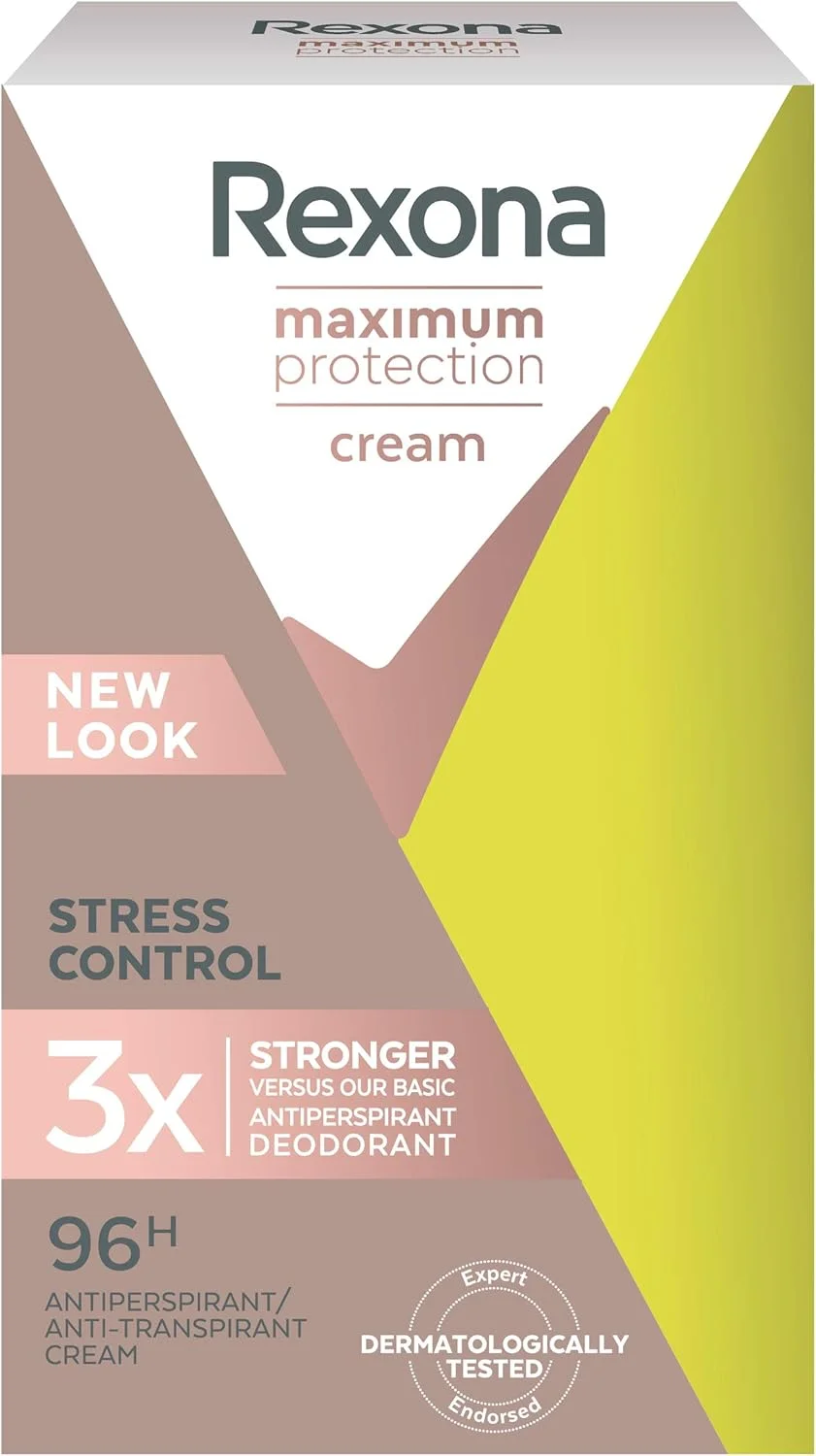 کرم دئودورانت کنترل استرس مَکسیمم پروتکشن 45 میلی لیتر