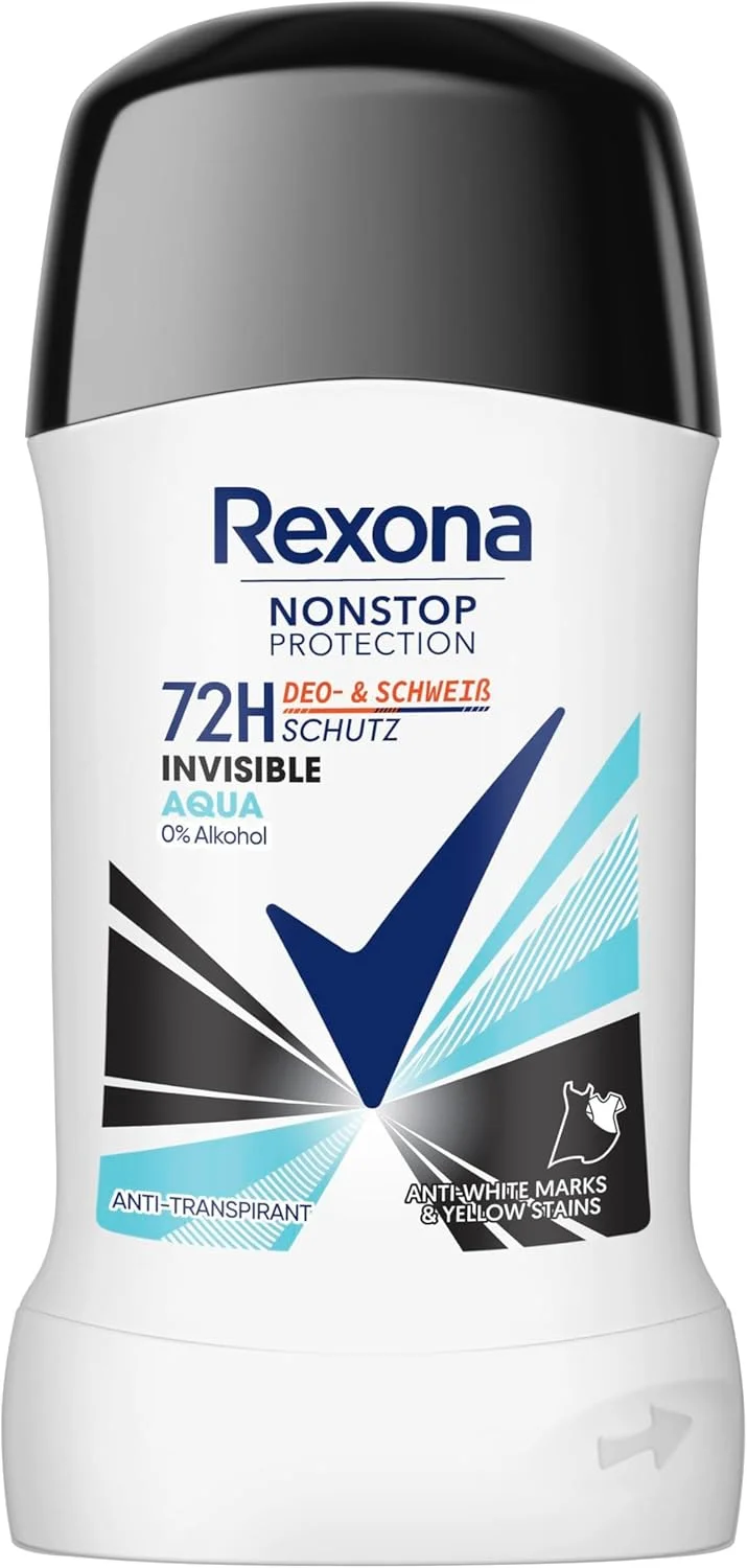 استیک ضد تعریق رکسونا Nonstop Protection Invisible Aqua حجم 50 میلی لیتر