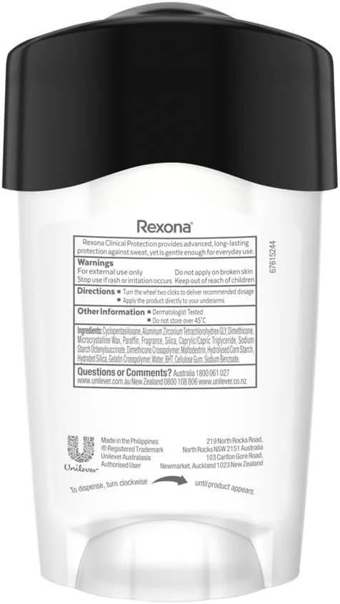 استیک ضد تعریق مردانه رکسونا مدل Clinical Protection Active Fresh، محافظت 96 ساعته، 3 برابر قوی تر در برابر تعریق و بوی نامطبوع، 45 میلی لیتر
