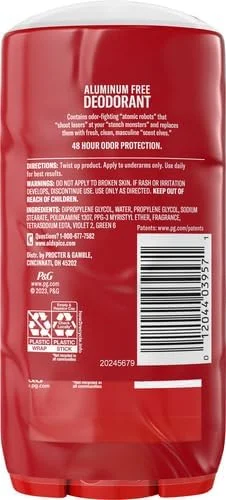 استیک ضد تعریق مردانه الد اسپایس مدل High Endurance با رایحه فرش - 85 گرم