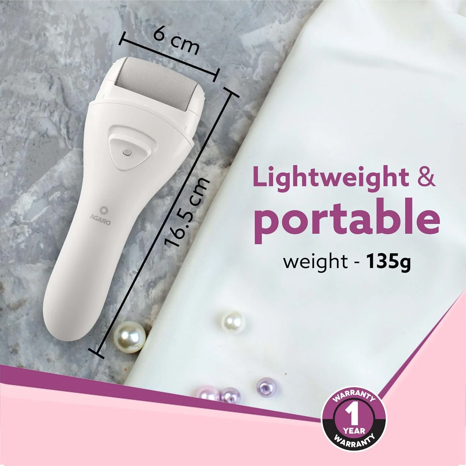 سوهان پدیکور و از بین برنده پینه پا آگرارو مدل CR3001 به همراه 3 سری قابل تعویض، قابل شارژ برای مراقبت از پا، دستگاه پدیکور، از بین بردن پینه و پوست مرده سوهان پدیکور و از بین برنده پینه پا آگرارو مدل CR3001 به همراه 3 سری قابل تعویض، قابل شارژ برای مراقبت از پا، دستگاه پدیکور، از بین بردن پینه و پوست مرده