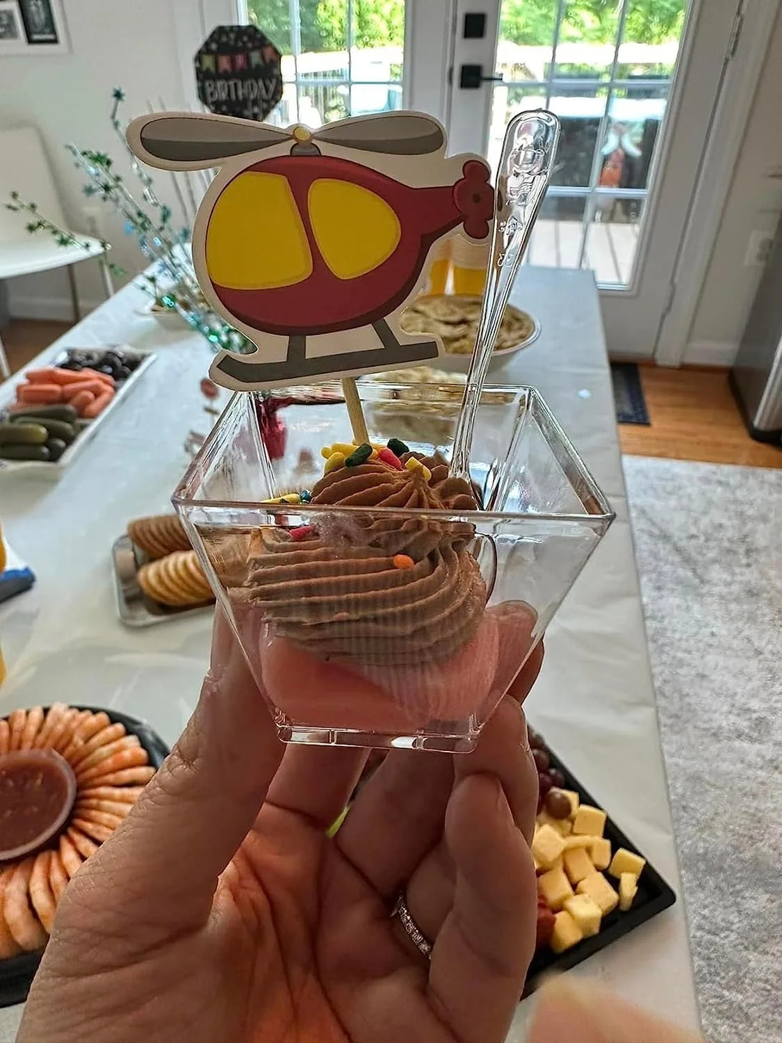 Aacehlh 50 Pack 2 oz Mini Dessert Cups with Spoons, Reusable Square Clear Plastic Parfait Cups Dessert Bowls Appetizer Cups for Serving Fruit Ice Cream Pudding Yogurt (50) Aacehlh 50 Pack 2 oz Mini Dessert Cups with Spoons, Reusable Square Clear Plastic Parfait Cups Dessert Bowls Appetizer Cups for Serving Fruit Ice Cream Pudding Yogurt (50)