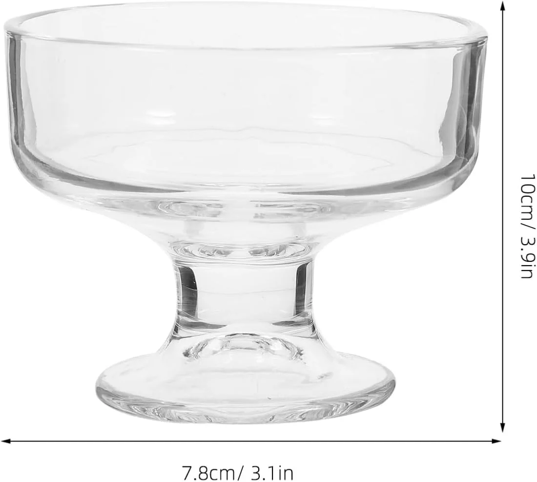 جام دسر شیشه ای آموس فان، کاسه بستنی، کاسه سرو دسر برای روزهای تابستانی، لوازم مهمانی استوایی جام دسر شیشه ای آموس فان، کاسه بستنی، کاسه سرو دسر برای روزهای تابستانی، لوازم مهمانی استوایی