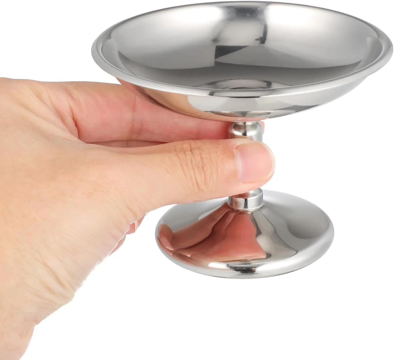 Angoily 2 عدد کاسه دسر کوچک، فنجان بستنی استیل ضد زنگ، کاسه دسر، پارفه، ساندی، ترافل، فنجان دسر پایه دار برای آجیل، پودینگ میوه، میان وعده، غلات، لوازم مهمانی Angoily 2 عدد کاسه دسر کوچک، فنجان بستنی استیل ضد زنگ، کاسه دسر، پارفه، ساندی، ترافل، فنجان دسر پایه دار برای آجیل، پودینگ میوه، میان وعده، غلات، لوازم مهمانی