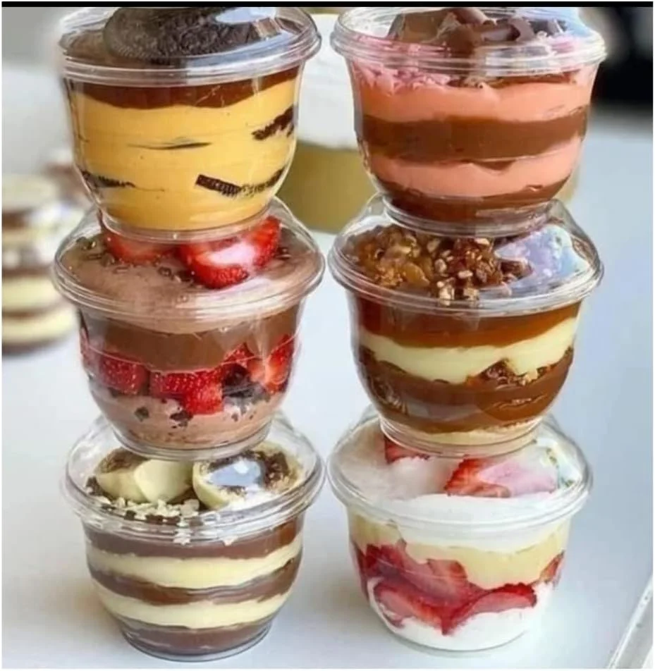 ظروف دسر آکریلیک آلفا بیسیکس 160 میلی لیتری (بسته 10 عددی) با درب، کاسه های کوچک موس مهمانی، شفاف ظروف دسر آکریلیک آلفا بیسیکس 160 میلی لیتری (بسته 10 عددی) با درب، کاسه های کوچک موس مهمانی، شفاف