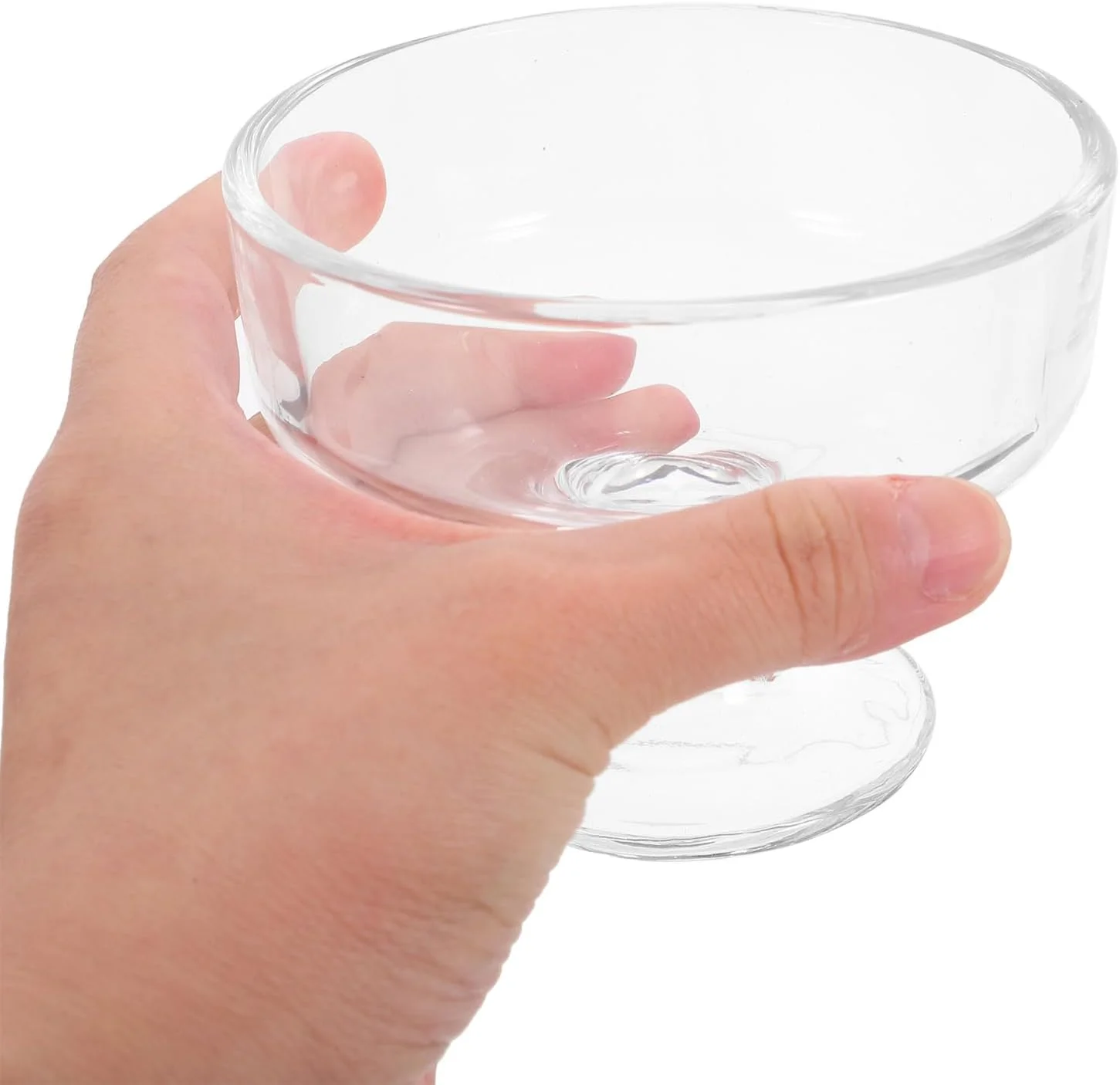 جام دسر شیشه ای آموس فان، کاسه بستنی، کاسه سرو دسر برای روزهای تابستانی، لوازم مهمانی استوایی جام دسر شیشه ای آموس فان، کاسه بستنی، کاسه سرو دسر برای روزهای تابستانی، لوازم مهمانی استوایی