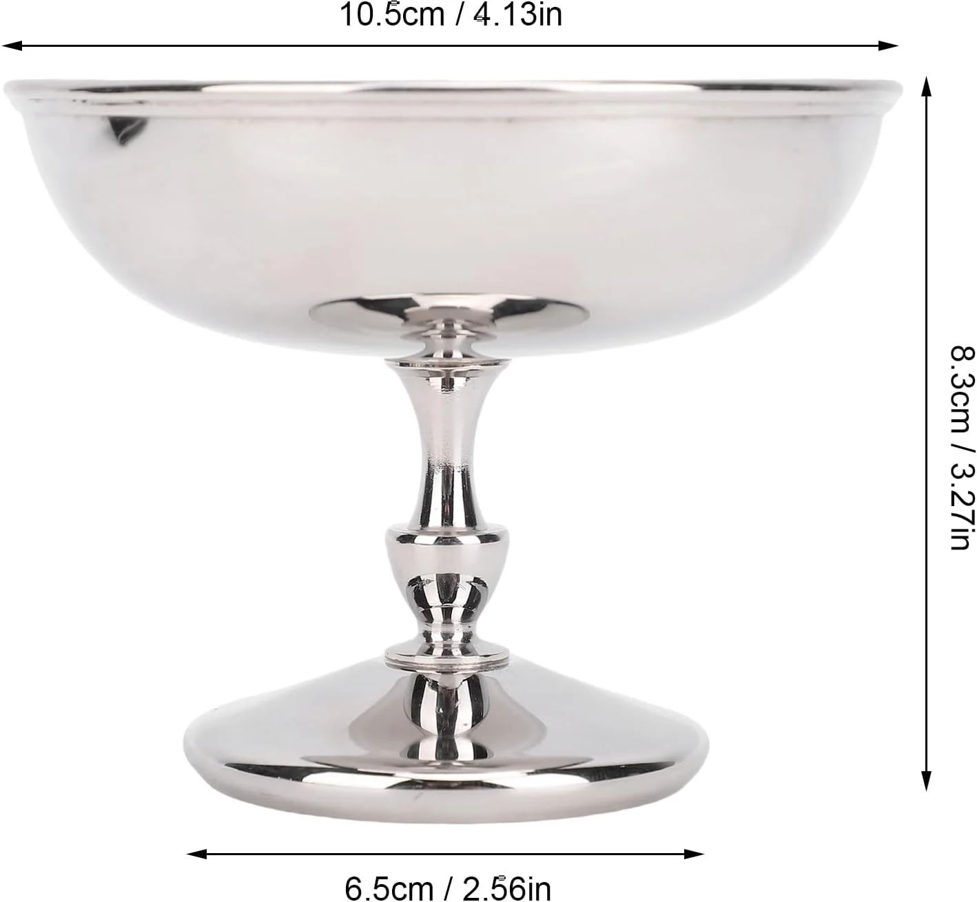 جام بستنی Banapoy، کاسه بستنی استیل ضد زنگ پایه دار، کاسه دسر، ظرف پودینگ میوه، ماست یخ زده، سالاد، جشن تولد جام بستنی Banapoy، کاسه بستنی استیل ضد زنگ پایه دار، کاسه دسر، ظرف پودینگ میوه، ماست یخ زده، سالاد، جشن تولد