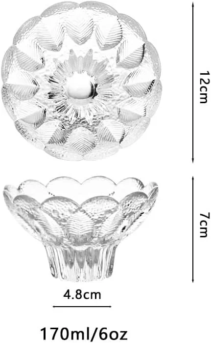 بافنسیجی A، ست 2 عدد کاسه دسر، کاسه دسر شیشه ای، کاسه بستنی، کاسه دسر پایه دار شیشه ای طرح برگ برجسته، ظروف پودینگ سالاد میوه پیش غذا بافنسیجی A، ست 2 عدد کاسه دسر، کاسه دسر شیشه ای، کاسه بستنی، کاسه دسر پایه دار شیشه ای طرح برگ برجسته، ظروف پودینگ سالاد میوه پیش غذا