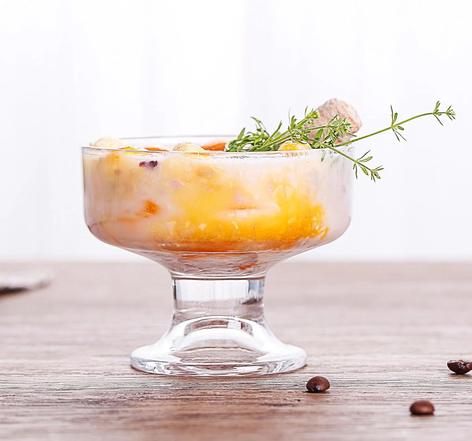 ست 6 عددی کاسه بستنی شیشه ای بینساکائو، فنجان های دسر کوچک پایه دار شفاف برای میوه، پودینگ، ترایفل، پارفه، ساندی، آجیل، نوشیدنی های کوکتل، مهمانی (187 میلی لیتر، کلاسیک) ست 6 عددی کاسه بستنی شیشه ای بینساکائو، فنجان های دسر کوچک پایه دار شفاف برای میوه، پودینگ، ترایفل، پارفه، ساندی، آجیل، نوشیدنی های کوکتل، مهمانی (187 میلی لیتر، کلاسیک)