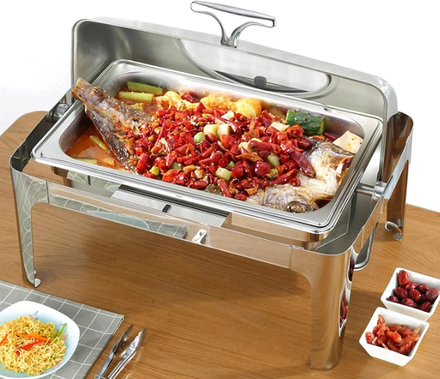 گرمکن غذا 9 و 13 لیتری، گرمکن برقی غذا برای مهمانی ها و بوفه ها، سرور بوفه استیل ضد زنگ 220 ولت 400 وات و گرمکن غذا برای گرم نگه داشتن غذا گرمکن غذا 9 و 13 لیتری، گرمکن برقی غذا برای مهمانی ها و بوفه ها، سرور بوفه استیل ضد زنگ 220 ولت 400 وات و گرمکن غذا برای گرم نگه داشتن غذا