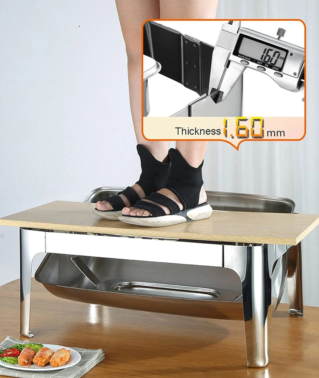 گرمکن غذا تاور، ظروف گرم کننده بوفه، صفحات گرم نگهدارنده استیل 9 و 13 لیتری برای گرم کردن غذا، گرمایش برقی و گرمایش با قابلیت باز شدن 180 درجه (13 لیتری کامل) (13 لیتری کامل) گرمکن غذا تاور، ظروف گرم کننده بوفه، صفحات گرم نگهدارنده استیل 9 و 13 لیتری برای گرم کردن غذا، گرمایش برقی و گرمایش با قابلیت باز شدن 180 درجه (13 لیتری کامل) (13 لیتری کامل)