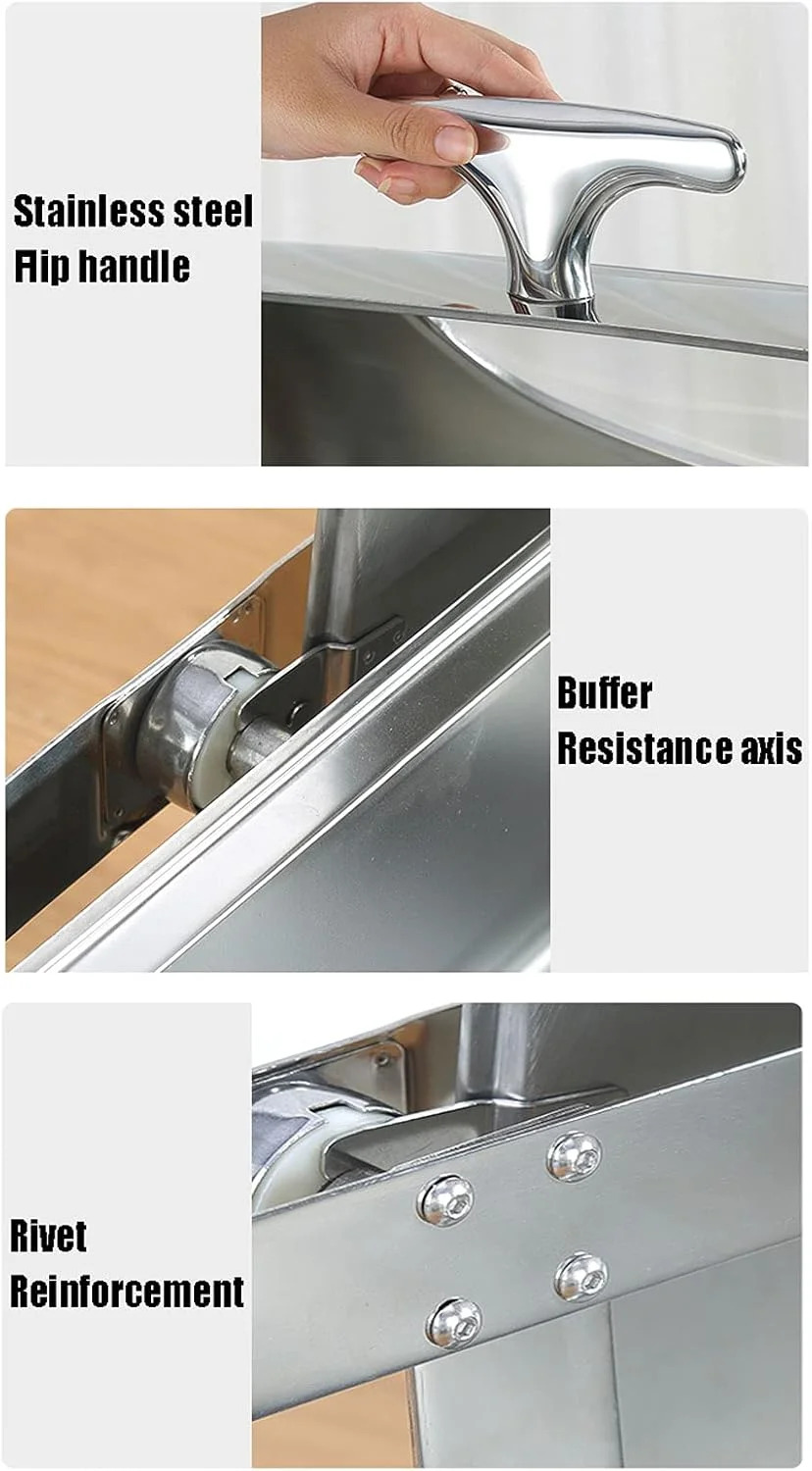 گرمکن غذا تاور، ظروف گرم کننده بوفه، صفحات گرم نگهدارنده استیل 9 و 13 لیتری برای گرم کردن غذا، گرمایش برقی و گرمایش با قابلیت باز شدن 180 درجه (13 لیتری کامل) (13 لیتری کامل) گرمکن غذا تاور، ظروف گرم کننده بوفه، صفحات گرم نگهدارنده استیل 9 و 13 لیتری برای گرم کردن غذا، گرمایش برقی و گرمایش با قابلیت باز شدن 180 درجه (13 لیتری کامل) (13 لیتری کامل)